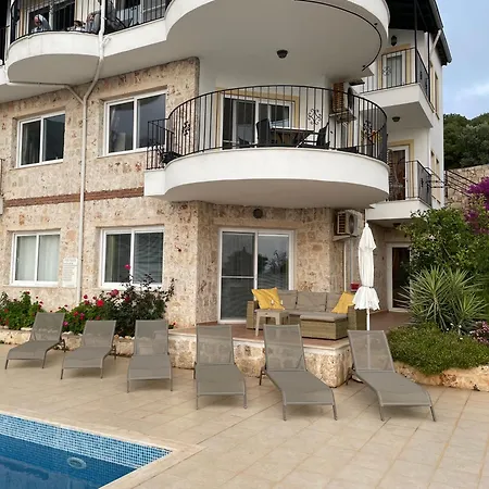 Carpici Kas, Luxury 3 Bed, 3 Bath, Duplex Daire Kaş